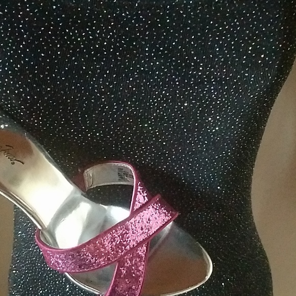 All That Jazz little black glitter dress - Picture 6 of 6